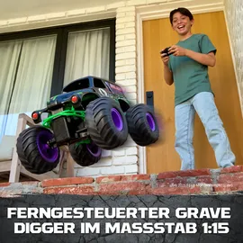 Spin Master RC-Auto Smash n Bash Grave Digger 2,4GHz RTR schwarz/grün (6072500)