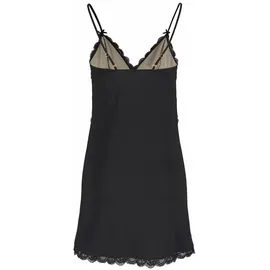 LASCANA Damen Negligé schwarz Gr.32/34
