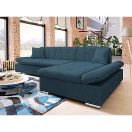Mirjan24 Ecksofa Malwi Cord mit Bettkasten, und Schlaffunktion Elegante Couch, Poso 05,