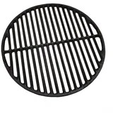 FACULX Gusseisen-Feuerrost, Kaminrost, runder Grillrost, hohe Hitze, Holzkohleplatte, Grillrost, passend für Holzkohle und Grills (30 cm Gitter)