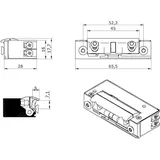 openers & closers Opener & Closers E-Öffner 5U2X10 9-24V AC/ DC Strom mech.A