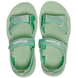 hummel Sandal Glitter Jr Frosty Green 30