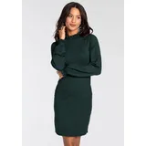 LAURA SCOTT Strickkleid Petrol-Melange 38