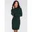LAURA SCOTT Strickkleid Petrol-Melange 38