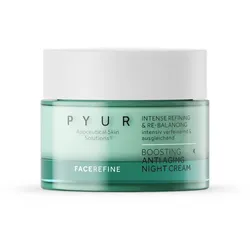 PYUR BOOSTING ANTI AGING NIGHT CREAM  - Reichhaltige Pflegecreme speziell für die Nacht 50 ml
