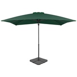 vidaXL Sonnenschirm mit Schirmständer Grün