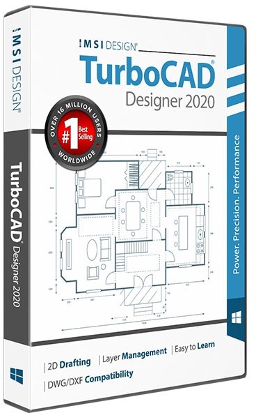 TurboCAD 2020 Designer, English