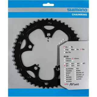 Shimano Kettenblätter FC-RS200 50 Zähne 110mm Fahrrad