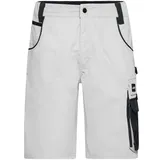 Arbeitsshorts "JN835" - 48 - white/carbon