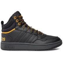 Adidas Hoops 3.0 Mid Winterized Core Black / Core Black / Preloved Yellow 46