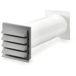 K-Klima-R 150/150 Mauerkasten, hellgrau 4044060