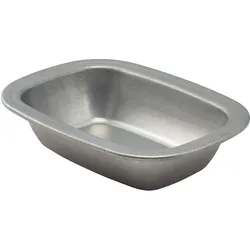 Schale Vintage Stahl - 20x15x4,5cm