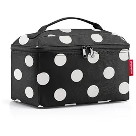 Reisenthel beautycase - quadratischer Kulturbeutel, Gepäckorganisator, Kosmetiktasche, Couleur:dots White