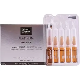 Martiderm Platinum Photo Age HA+ anti-aging Gesichtsserum in Ampullen mit Vitamin C 30x2 ml