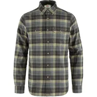Fjällräven Singi Heavy Flannel Langarmhemd Super Grau/Steingrau L