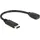 DeLock USB-C auf Micro-USB 0,15 m Schwarz
