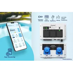 Pool-Chlordosierpumpe iControl mit integrierter App Pool-Steuerung