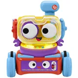Mattel Fisher-Price 4-in-1 Lernroboter Linus für Babys und Kleinkinder, Spielzeug ab 6 Monaten, Version: Französisch, HCK38