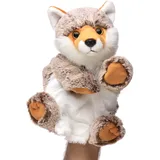 Uni-Toys - Handpuppe Fuchs (braun-meliert) - 25 cm (Höhe) - Plüschtier, Kuscheltier