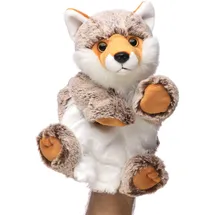 Uni-Toys - Handpuppe Fuchs (braun-meliert) - 25 cm (Höhe) - Plüschtier, Kuscheltier