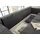 ed exciting design Schlafsofa »Bullet« mit Bettkasten & 2 Zierkissen grau