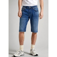 Pepe Jeans Shorts, mit Markenlabel, blau