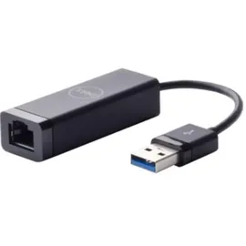 Dell USB 3.0 zu Ethernet PXE Boot, Adapter, ( Ihnen fehlt ein Ethernet Port? Und Sie haben ein USB Port?, Plug & Play) Schwarz
