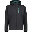 CMP Herren Zip Hoodie Softshell Jacke (Größe 3XL, grau)