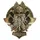 Veronese by Joh. Vogler GmbH Veronese Nordisches Wikinger Wandschild mit 2 Äxten und Triskele 27cm Figur Skulptur