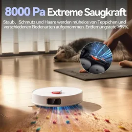jonr P20 Pro Staubsauger Roboter Weiss