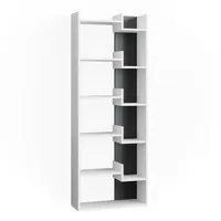 Vicco Bücherregal Raumteiler 61 x 160,2 x 22 cm Weiß