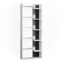 Vicco Bücherregal Raumteiler 61 x 160,2 x 22 cm Weiß