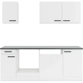 OPTIFIT Küchenzeile Palma 210 cm weiß
