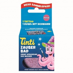 Tinti Zauberbad rosa mit Tattoo