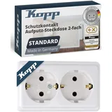 Kopp 2-fach arktis weiß AP