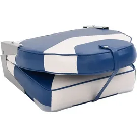 vidaXL Bootssitz mit Hoher Rückenlehne 39 x 43 x 58 cm blau