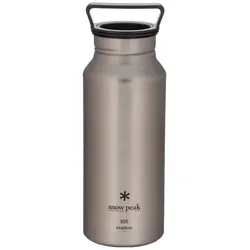 SNOW PEAK Titanium Aurora Bottle 800 ml - Titanium