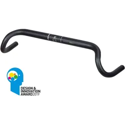 Flare 25 Vibrocore Dropbar Lenker - 31.8 mm - 480 mm - Schwarz EINHEITSFARBE 31.8 MM