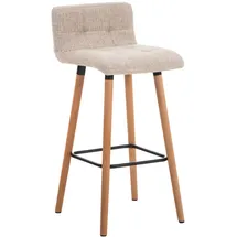 CLP Barhocker Lincoln 75 cm Creme
