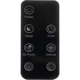 ruhhy Luftentfeuchter Elektrisch 1800ml Raumentfeuchter 30m2 Entfeuchter 21847, Farbe:Schwarz/Black