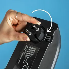 InnovaGoods Heatpod Tragbare Mini-Heizung 0,4 kW Schwarz
