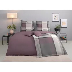 Bettwäsche »Lenny in Gr. 135x200 oder 155x220 cm«, mit GRATIS-Zugabe: Kissenhülle, 36281517-0 mauve 1 St.
