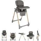 KIKKABOO Kinderhochstuhl Olive Räder (Hochstuhl)