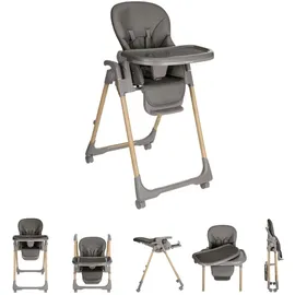 KIKKABOO Kinderhochstuhl Olive Räder (Hochstuhl)