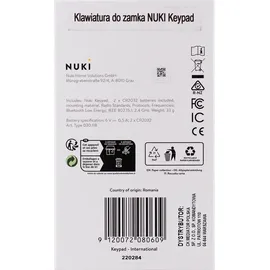NUKI Keypad 220284