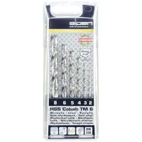 Alpen HSS Cobalt TM 6 Bohrersatz 6tlg