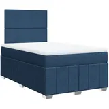 Maison Exclusive - Boxspringbett Mit Matratze Blau 120x200 Cm Sto