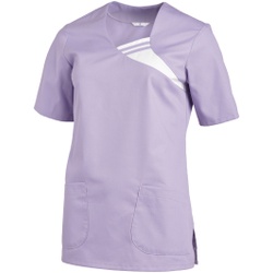 Leiber Schlupfkasack, kurzarm, Damen, flieder, Kasack ideal für die Pflege und Medizin, Größe: XL