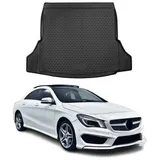 Omac Kofferraummatte Kofferraumwanne kompatibel mit Mercedes CLA Klasse C118 2019-2026 Gummi TPE