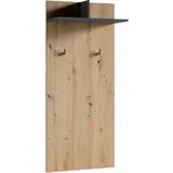 byLIVING Wandgarderobe Ben Artisan Eiche-Optik Hellbraun
